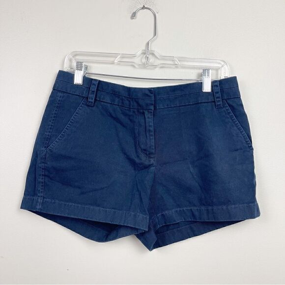 J. Crew 4” Chino Navy Shorts - Picture 1 of 5